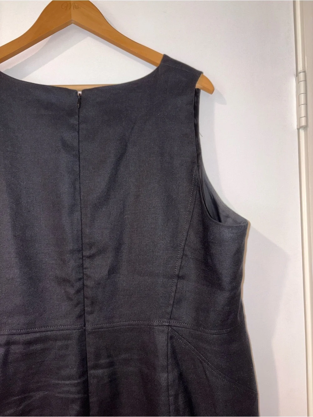 J. Crew Navy Sleeveless Sheath Dress